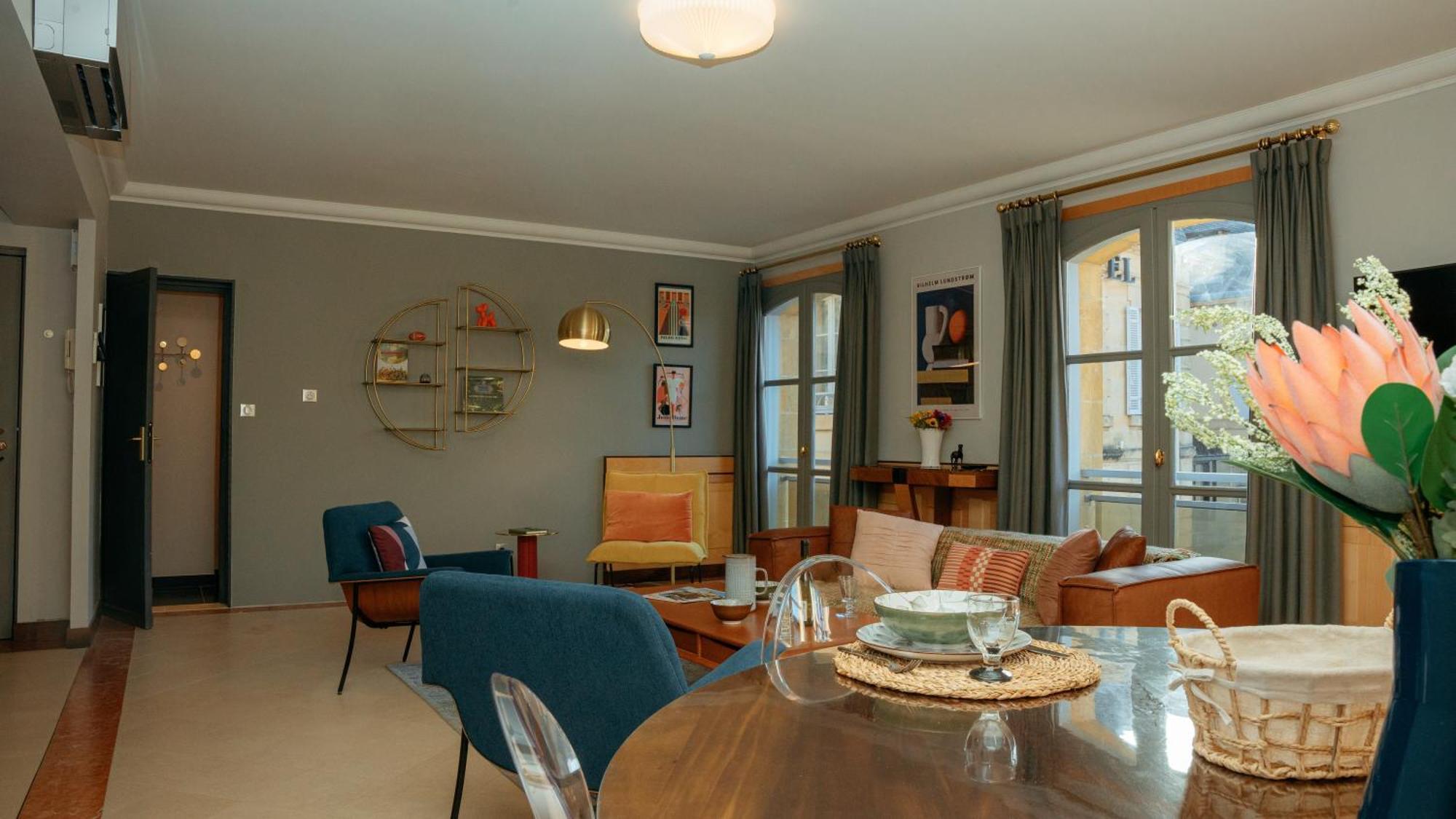 Superbe Appartement 132M2, Classe 5 Etoiles, Sarlat Centre 외부 사진