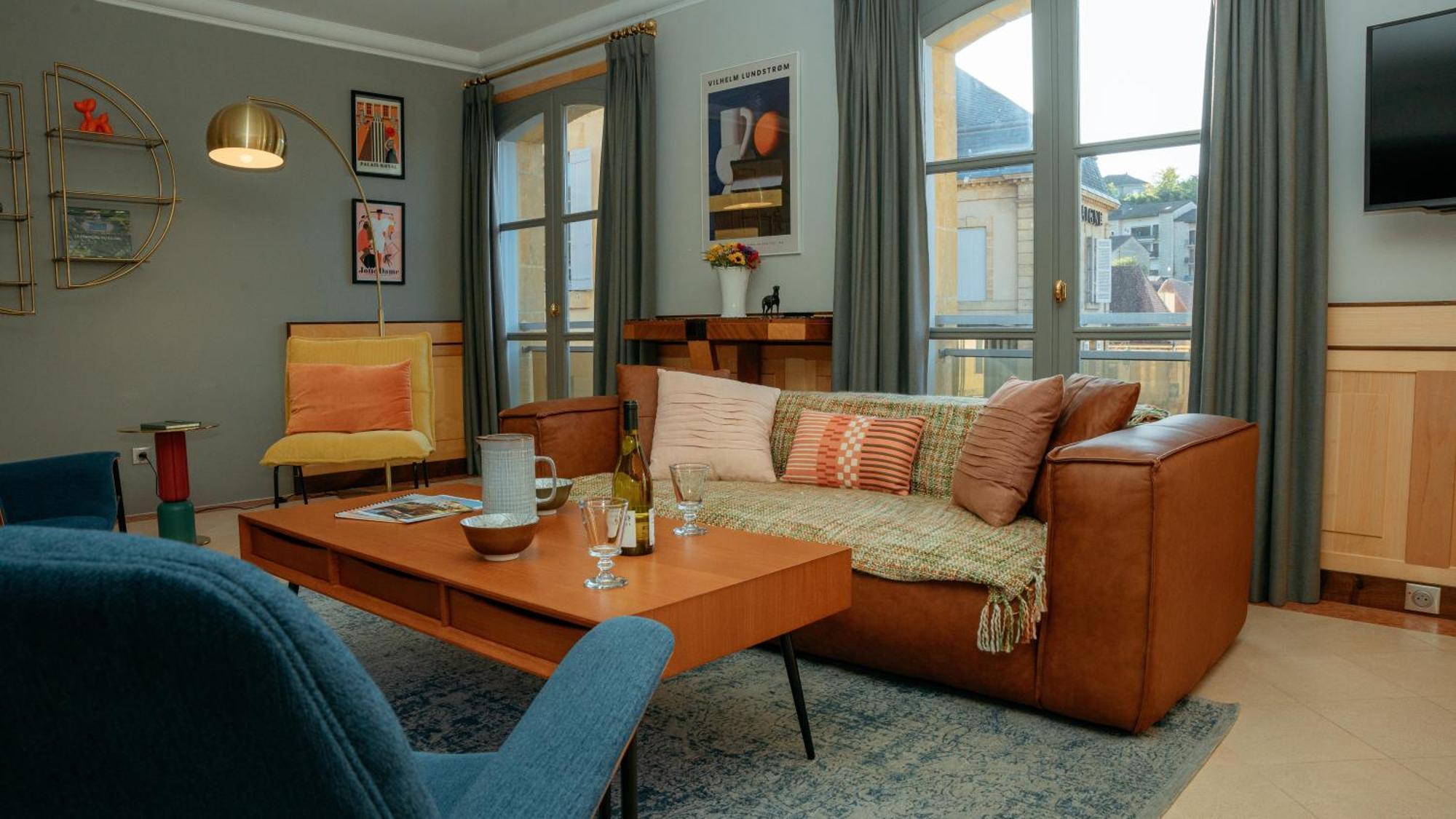 Superbe Appartement 132M2, Classe 5 Etoiles, Sarlat Centre 외부 사진